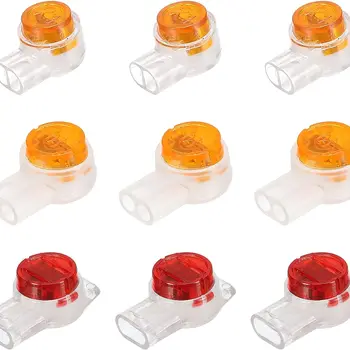 와이어 스플라이스 커넥터, 방수 Uy 젤 충전 와이어 단추 커넥터, 전화 스플라이스 네트워크 케이블 단자, K1 K2 K3, 100 개 상품 이미지