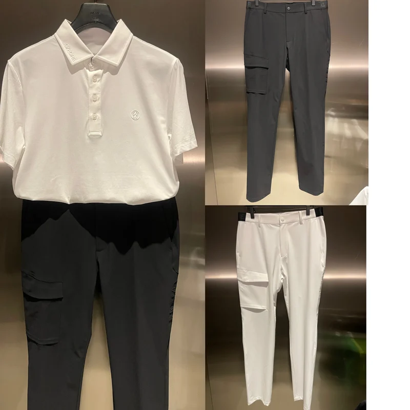 Korean Golf Clothing Men's Pants For Outdoor Sports breathable Casual