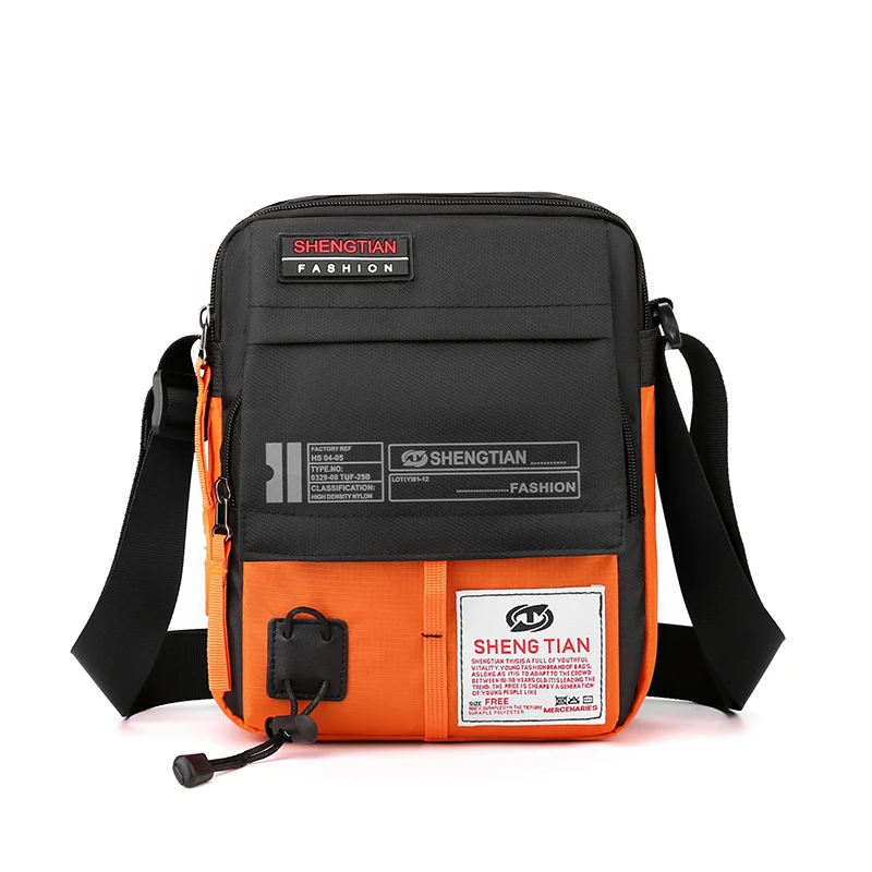 Durable crossbody bag, secure zipper closure, stylish shoulder bag, suitable for both men and women, suitable for different scen