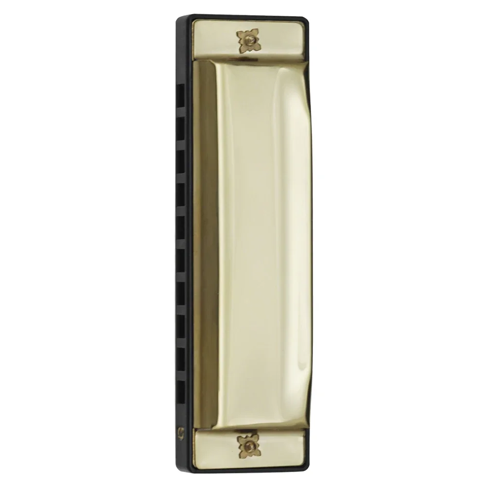 Chromatic harmonica diatonic harmonica 10 holes 20 G tone with case jazz band mouth organ for children adults beginners