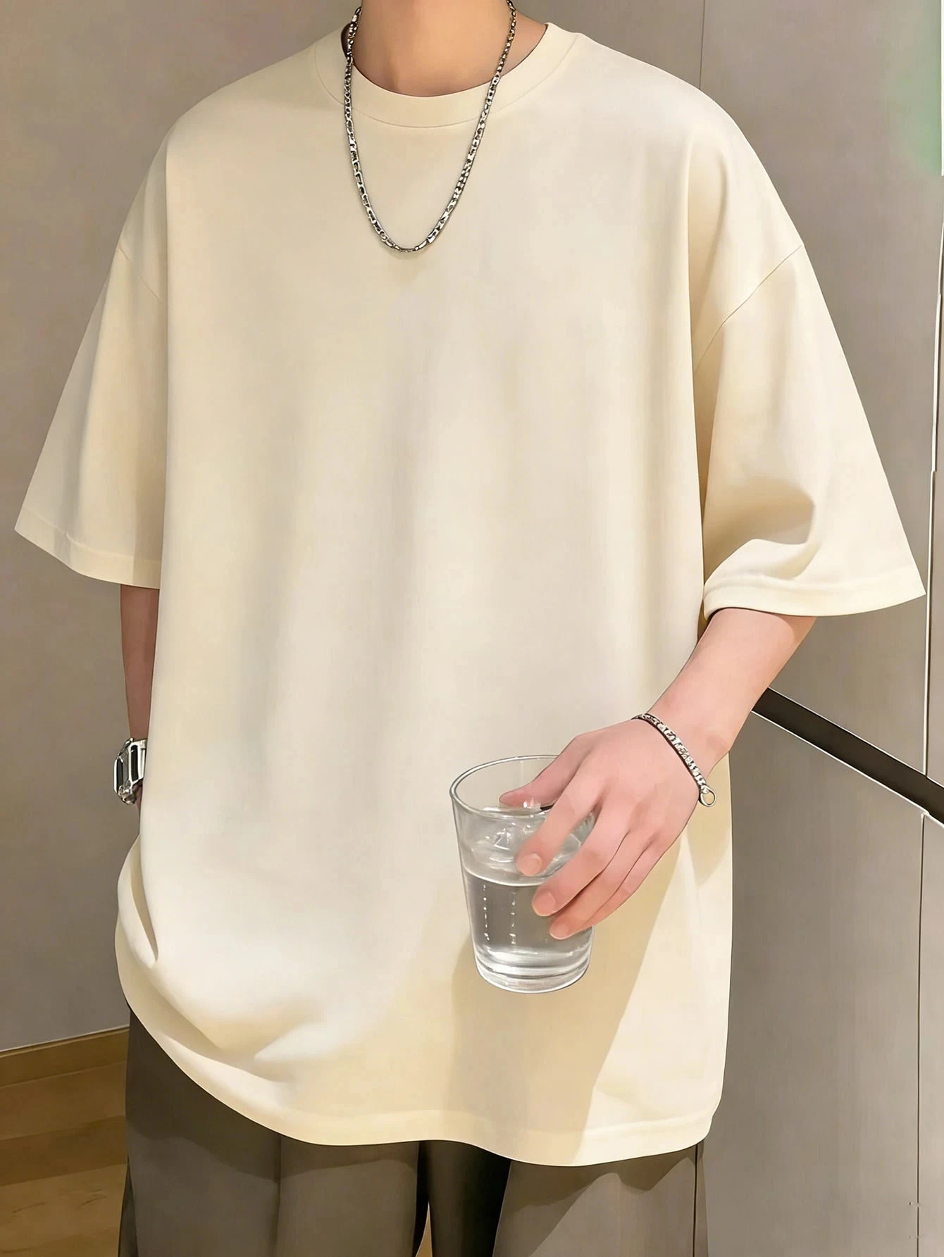 Summer Unisex Casual Crew Neck Graphic Tee