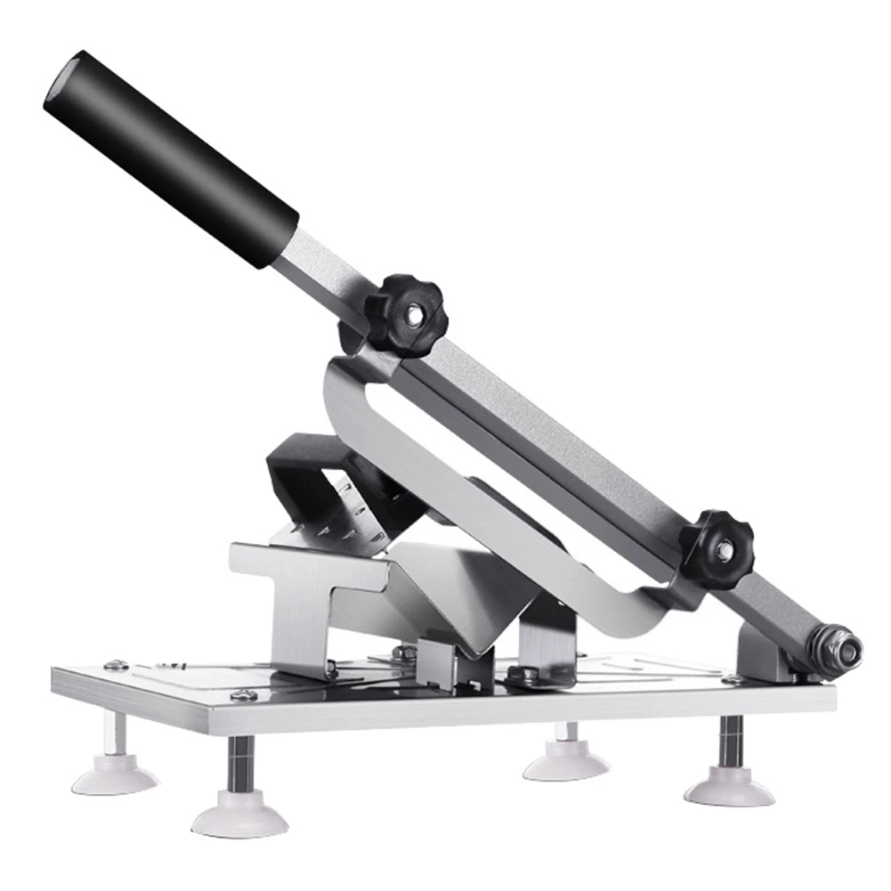 Beef  Mutton Rolls Cutter Frozen Meat Cutting Machine Stainless Steel Household Kitchen Cutting Machine Kitchen Accessories