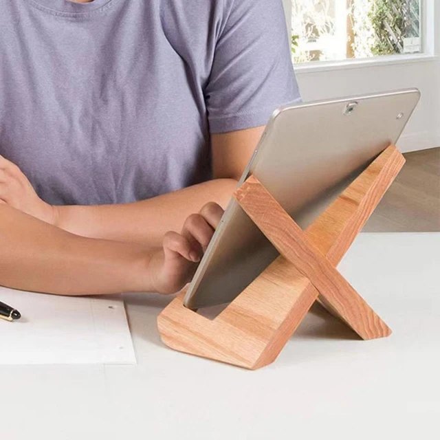 Wooden Cookbook Stand