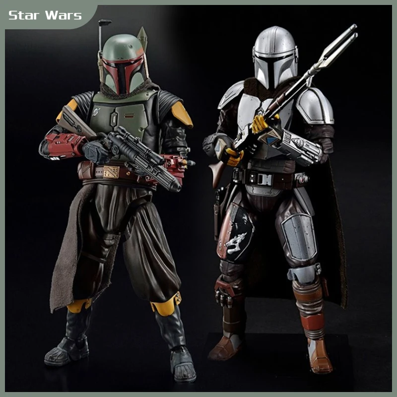 

1/12 Originate Star Wars Mandalorian Pobuffett Yoda Mando Vintage 3.75" Loose Action Figure Collect Model Toys Gifts