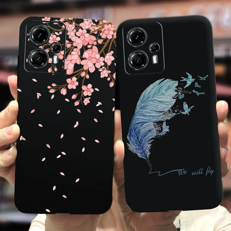 Stylish Sunflower Cartoon Girls Soft TPU Phone Case