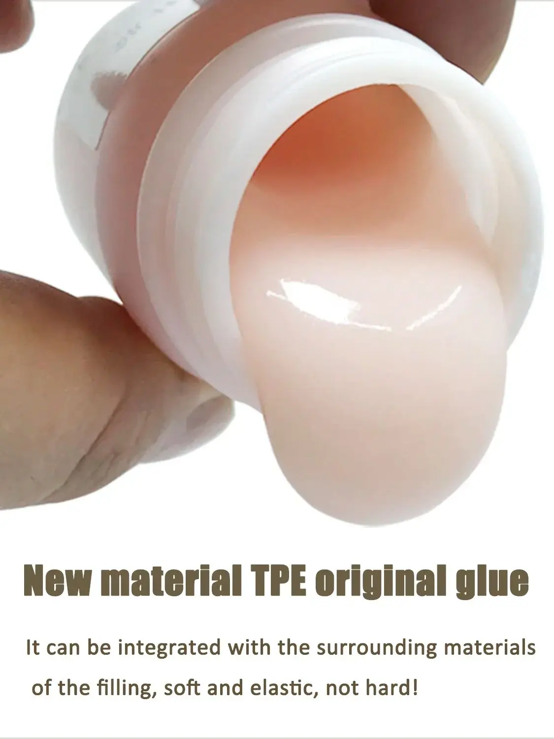 TPE physical doll repair glue Skin tone glue for repairing broken TPE dolls