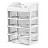 Desktop Storage Box Storage Drawer Hair Decoration Multi-layer Storage Cabinet Cosmetics Jewelry Box Stationery Multi-functional 5