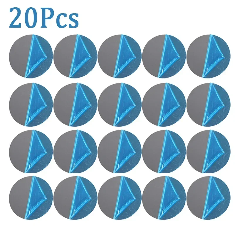 Magnetic Metal Plate Stickers for Car Phone Holder – Universal Mount Solution (1/20Pcs)