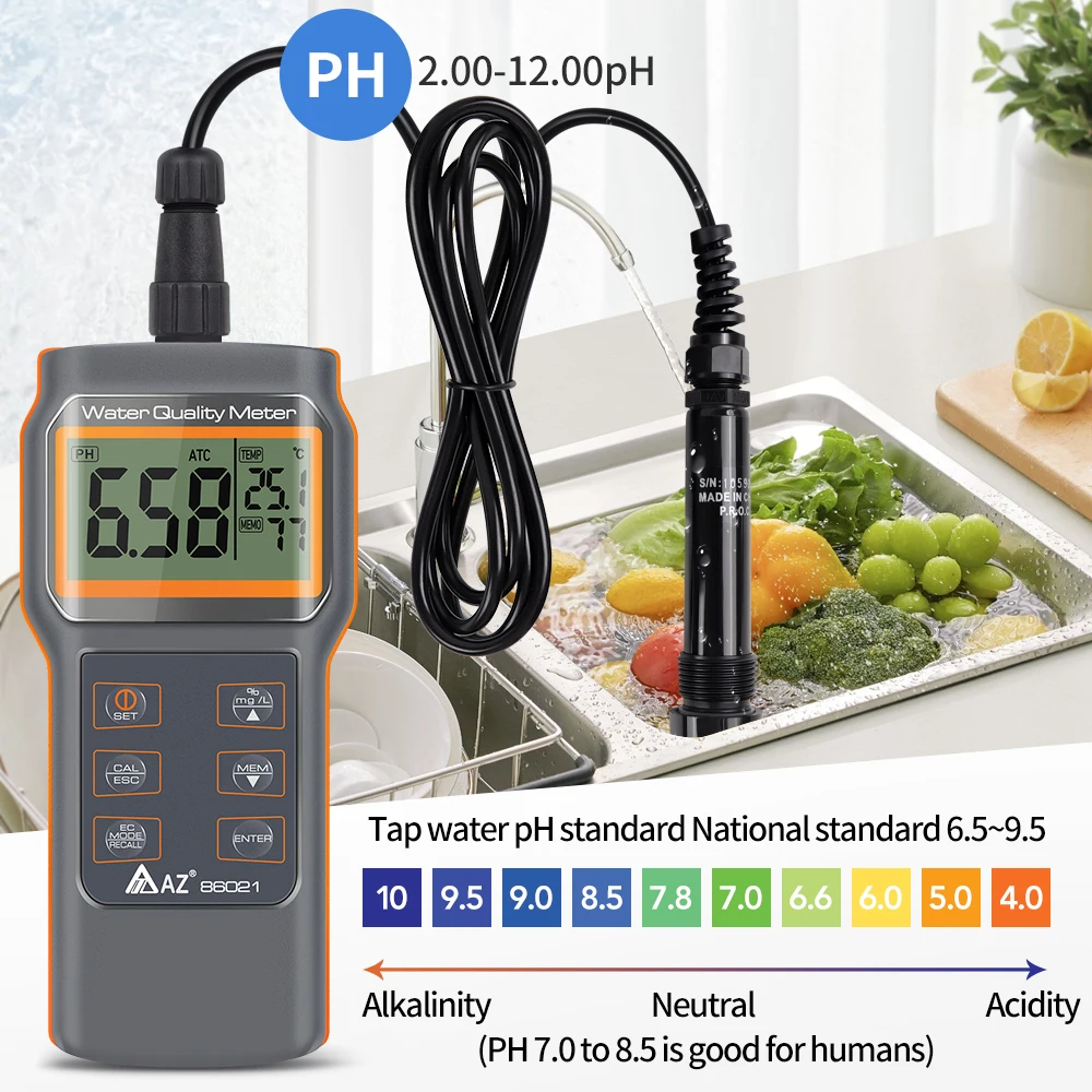 AZ Multi-Parameter Water Quality Meter AZ86021