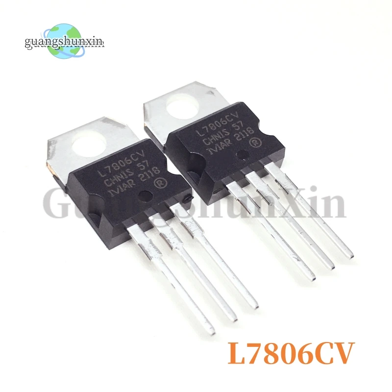 L7805CV L7812CV L7815CV L7824CV L7809CV LM317T L7905CV L7912CV L7915CV TO-220 Triode Voltage-regulator Tube 10pcs Voltage Regulator IC