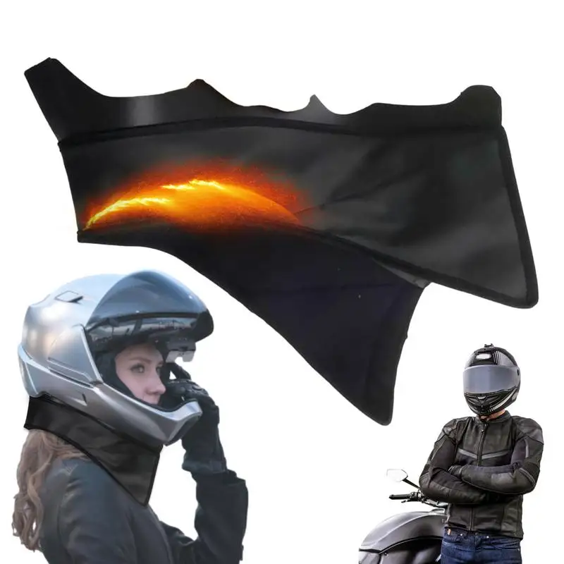 

Neck Gaiter Helmets Warm Neck Gaiter Soft And Removable Helmets With Warm Neck Scarf For Off-Road Motorcycles Most Motorcycles