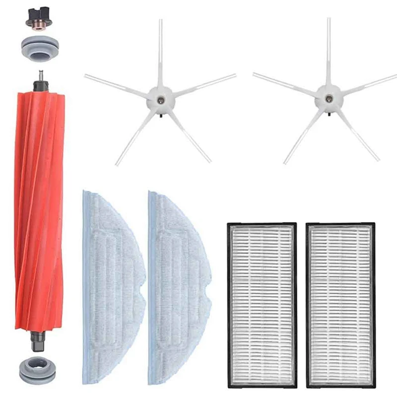 

For Roborock S7 S7 Plus T7S T7S Plus G10 Robot Vacuum Cleaner Main Side Brush Mop Pads Hepa Filters Replacement Accessories Kit