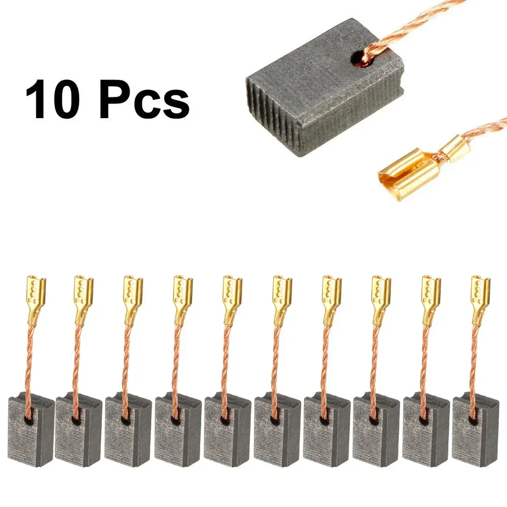 Motor Graphite 10pcs-Carbon-Brushes-14X9X-6mm-Graphite-Brushes-For-Electric-Motors ...