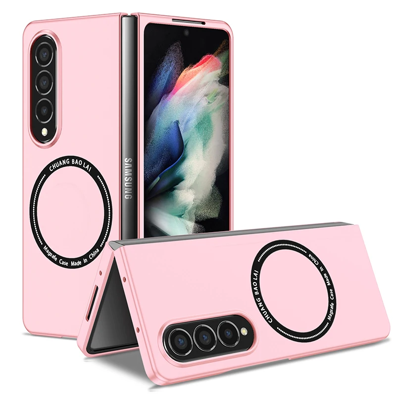 Magnetic Wireless Charging Shockproof Case with Anti-Fingerprint Protection