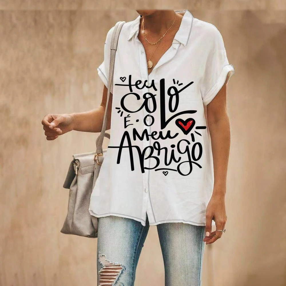 

Summer new Disney brand casual short-sleeved shirt Mickey and Minnie anime Harajuku style 3d printing slim top y2k