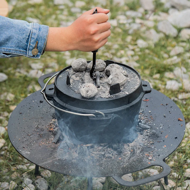 Fire pot (Dutch Oven) set ft6 & accessories