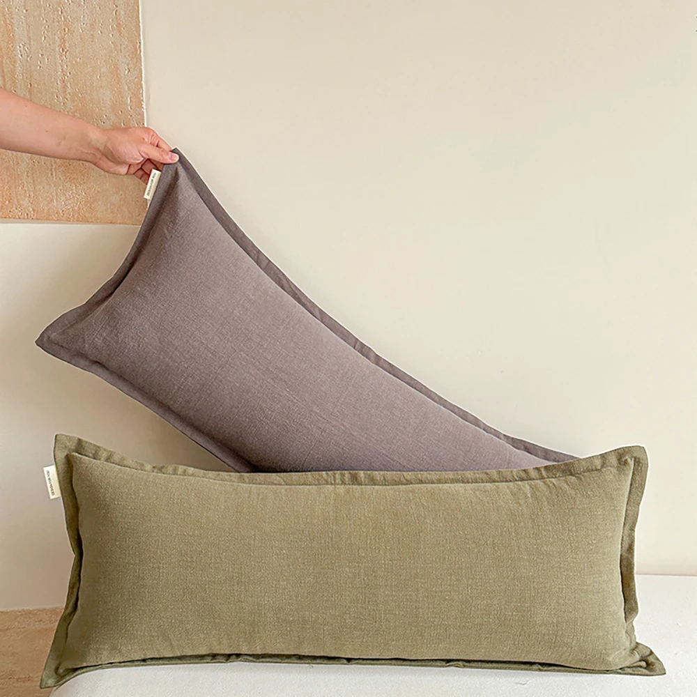 Decorative Ramie Cushion Cover Image 4