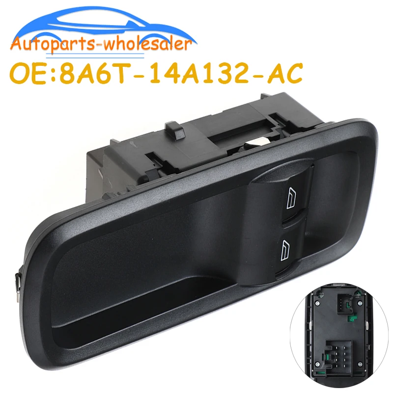 Ford Window Lifter Switch Front Left Drive Compatible Fiesta VI 1.4 TDCI