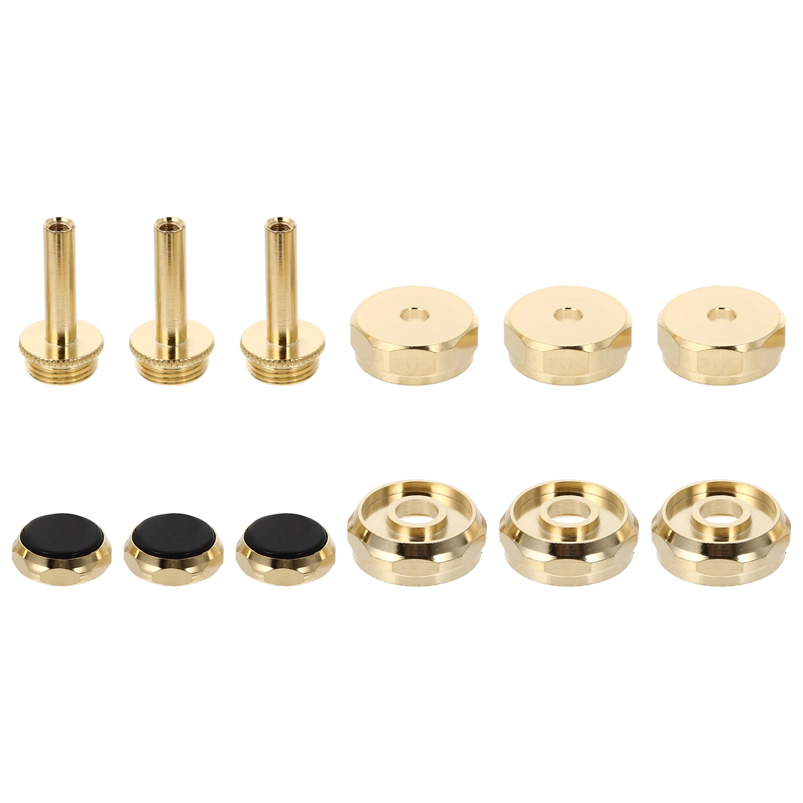 Trumpet Instrument Copper Material Trumpet Button Buckles Piston Button Snaps Press Covers Finger Buttons Trumpet Valve Cap Musical Instrument
