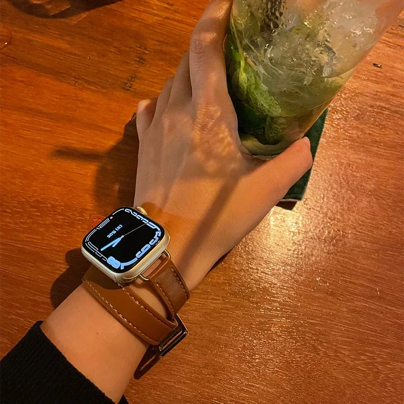 【HERMES】Apple Watchバンド/ Double Tour 41mm Bridon Band Apple Watch Hermès Double Tour 41 mm Bridon | Hermès