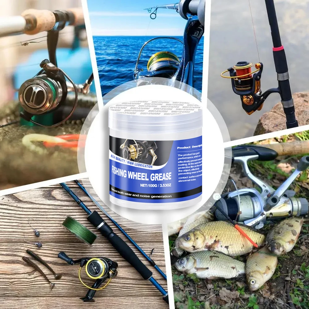 best greese for fishing reel Cals Universal Grease reduces wear Fishing Reel Oil Fishing Reel