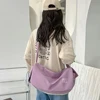 Solid Color Dry Wet Separation Bags Large Capacity Sports Bag Wear-resistant Adjustable Shoulder Strap Fashion Woman Handbag 4