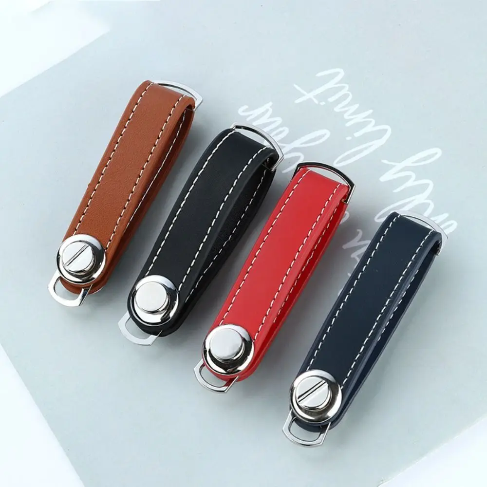 Smart Leather Keychain & Key Organizer Pouch