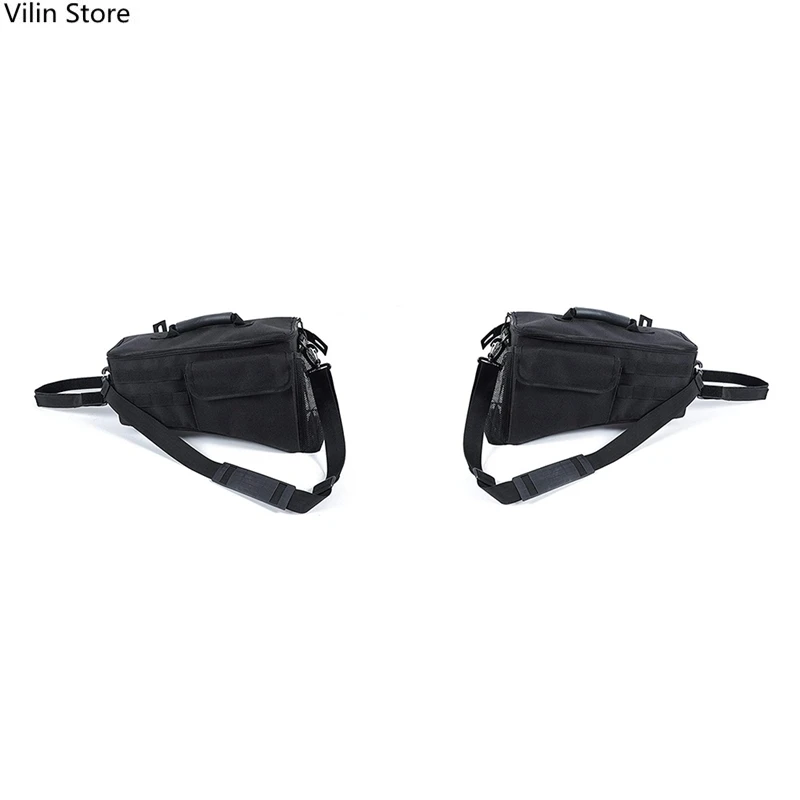 

Wheel Well Storage Bag, Rear Trunk Organizer with Handle for 2007-2017 Jeep Wrangler JK 4 Door