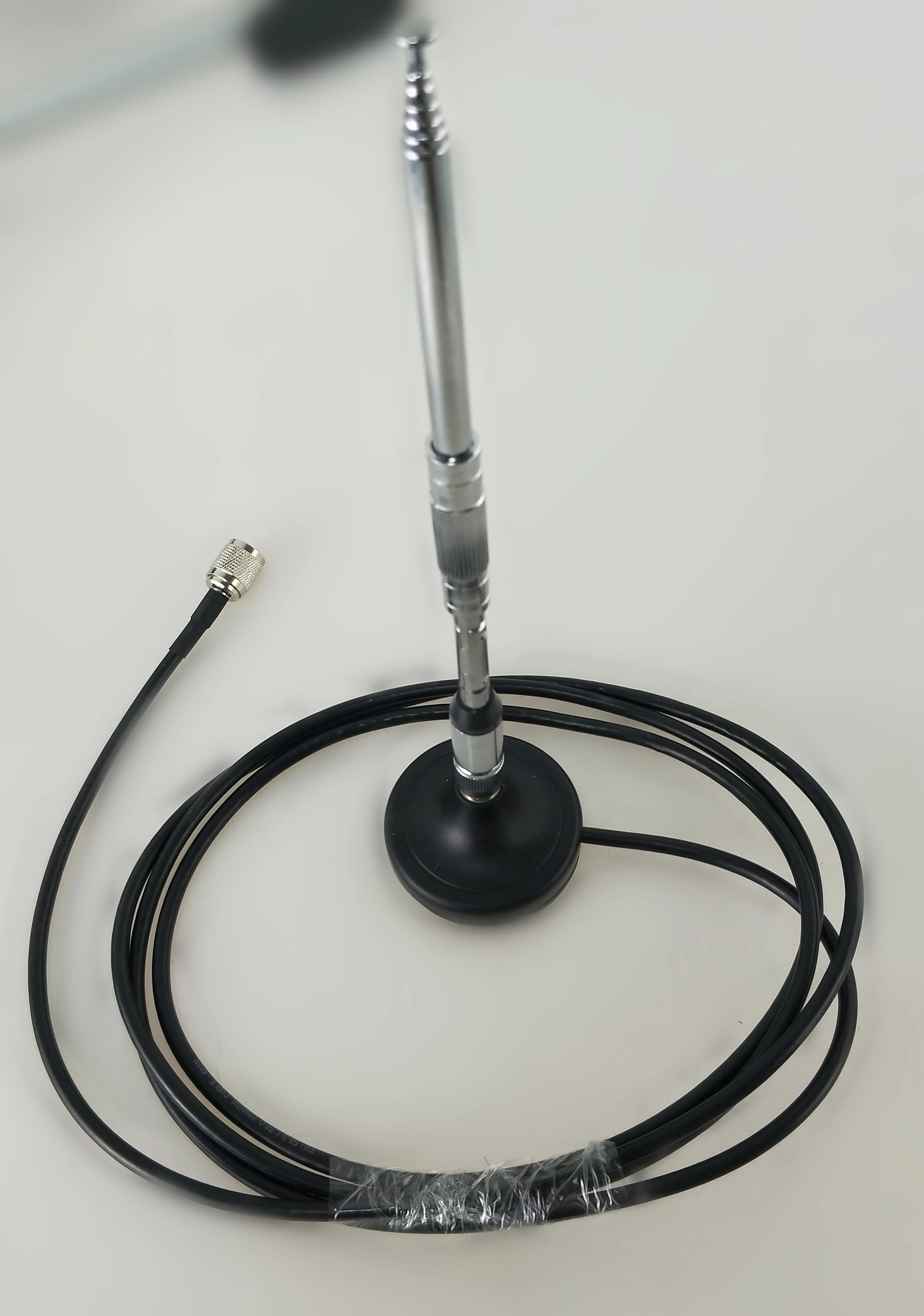 Antenna FM Antenna magnetica Trasmettitore Attena Antenna telescopica ad asta piccola MAX 20W - immagine 2