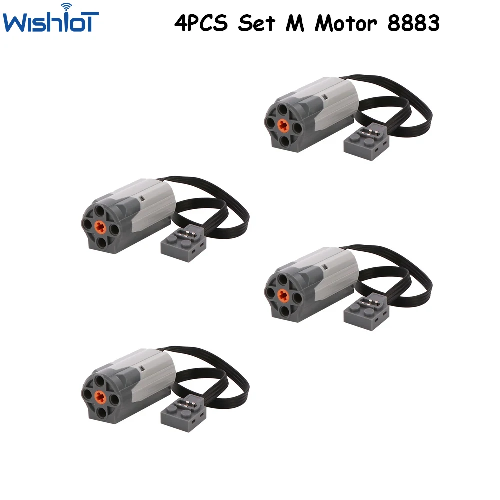 Power Functions M-Motor 8883 (4 pièces) Compatible avec les pièces Lego Motor MOC Technic Power Functions M-Motor 8883 (4 pièces) Compatible avec les pièces Lego Motor MOC Technic
