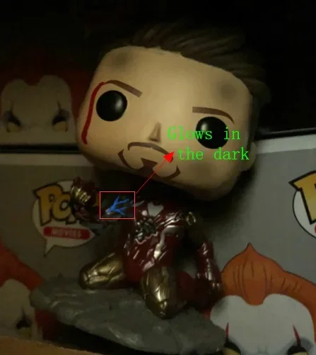 thumbnail image 5 of Funko Marvels Iron Man 580# Tony Stark Morgan Stark 2# 338# 226# 529# Figuras de acción de juguete Edición limitada Muñeca de vinilo Juguetes modelo, 5 of 5
