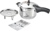 Steel Pressure Cooker with Steamer Basket, Faster Cooking and Safety Pressure Release (7-Liter) 4