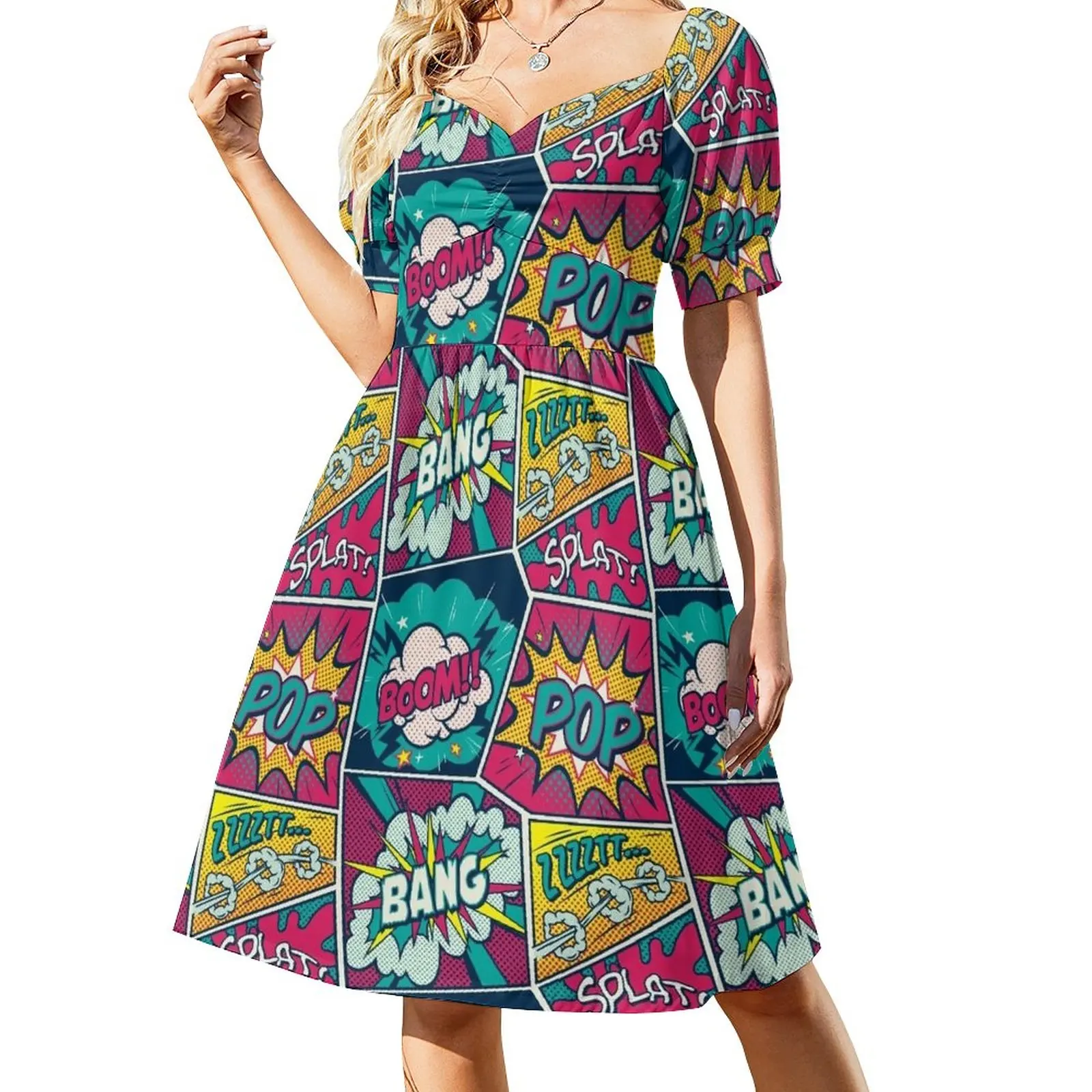 

Cartoon Wear Sleeveless Dress women's evening dresses 2024 Women's dress Casual dresses birthday dress for women