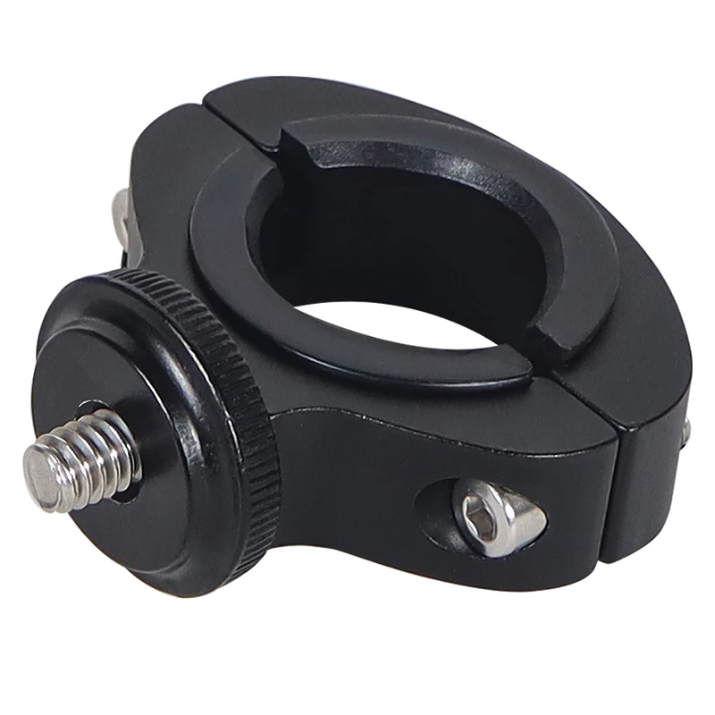 Aluminum Alloy Bike Bicycle Handlebar Mount for GoPro Hero13 10 9 8 7 1/4 Screws
