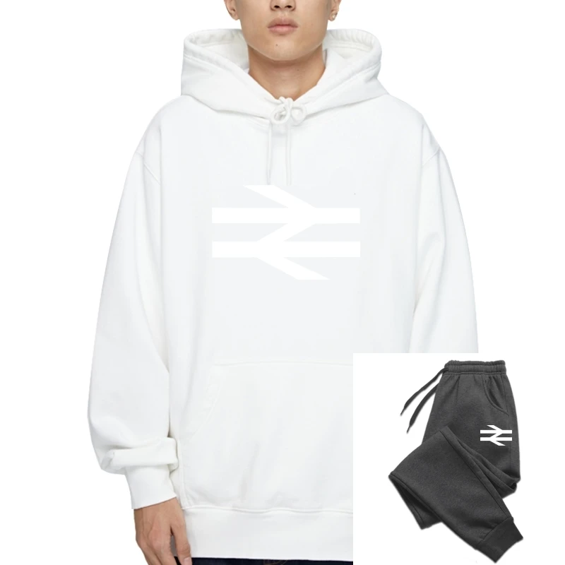 

British Rail Logo Hoody Various Drawstrings and Colours men Hoody