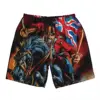 Swimwear Classic Gothic Skull 3D Gym Shorts Summer Hip-Hop Y2K Fun Board Short Pants Male Sports Fitness Breathable Beach Trunks 4
