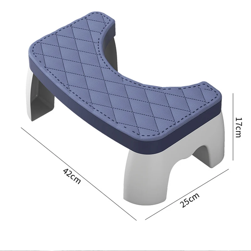 Toilet Squat Stool Removable Non-slip Toilet Seat Stool Portable Squat Home Adult Bathroom Accessories 1 PCS