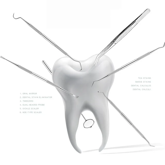 Miroir buccal de laboratoire dentaire en acier inoxydable, 16cm, outil de soins d'hygiène buccale, clinique de dentiste détachable, miroir d'inspection de blanchiment des dents 6