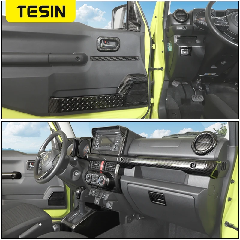 Diffuseur De Grille De Ventilation Pour Tableau De Bord Avant De Voiture, 1 Pièce, Accessoires Internes Pour Suzuki Jimny 2015 – 2018, Sortie De Ventilation De Climatisation AC