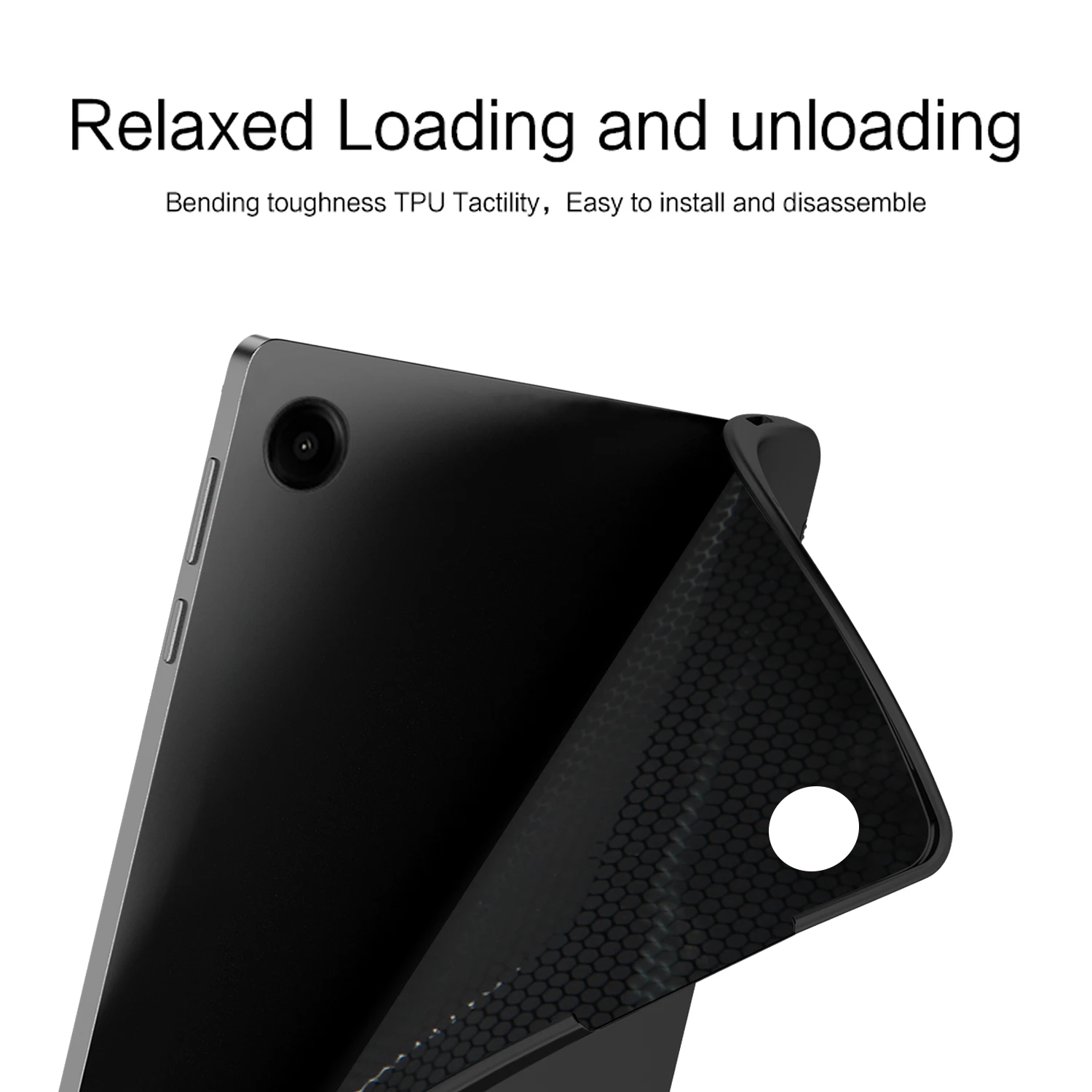 Durable Silicone TPU Shell Soft Tablet Case - 8.7 Inch