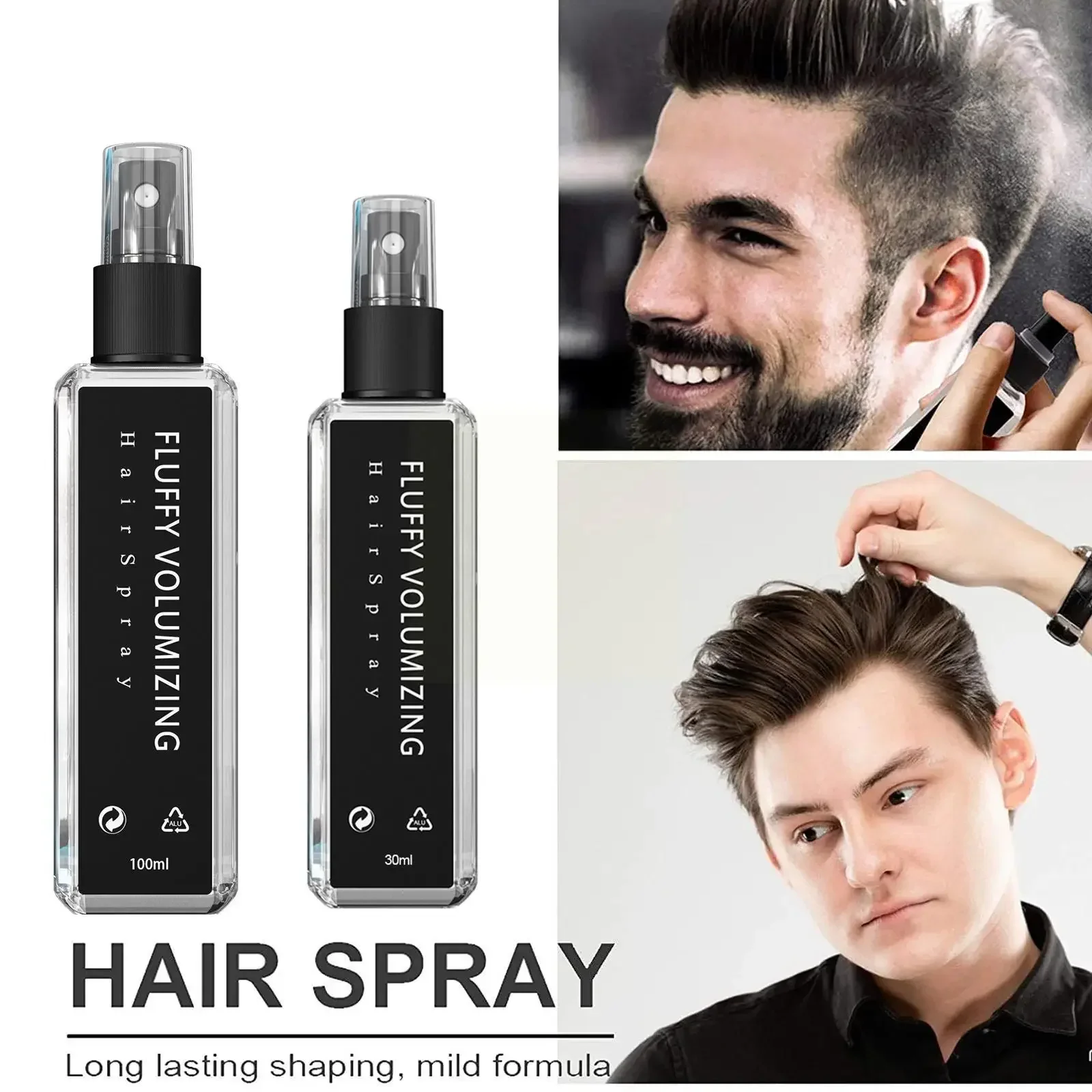 30/100ml Hair Styling Volume Magic Spray Volumizing Strong Fluffy Thick Moisturizing Hairspray Gel Hair Non-Greasy Cheveux hair styling spray