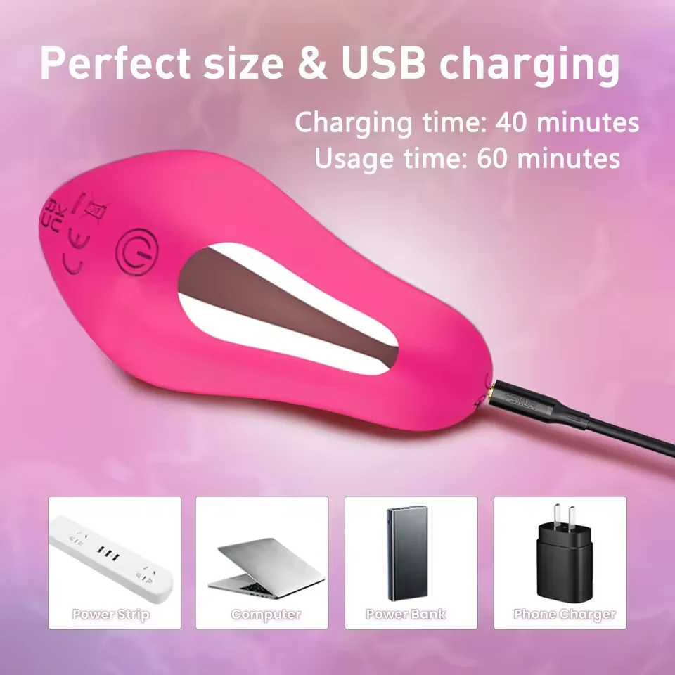 Şarj kablosu ve vibratör birlikte sergileniyor