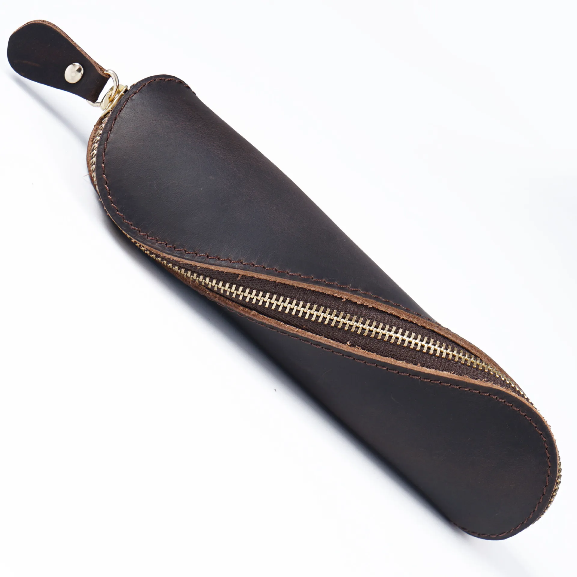 STILORD Spencer lederen pennenbakje vintage met ritssluiting STILORD Spencer lederen pennenbakje vintage met ritssluiting