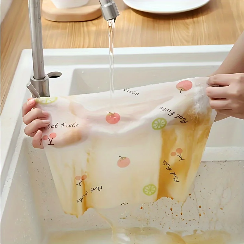 1 roll of 200pcs disposable kitchen tissue lazy household cleaning cloth can wash both dry and wet cleaning products paper towel,paper tissue,disposable paper towel