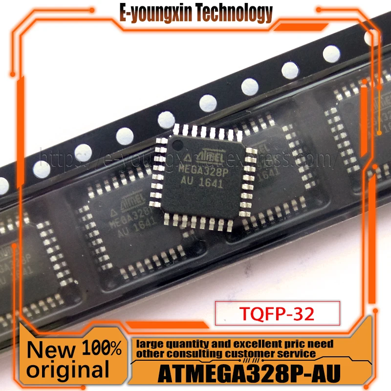 1-20PCS/LOT ATMEGA328P-AU TQFP32 IC ATMEGA328P ATMEGA 328P ATMEGA328 ...