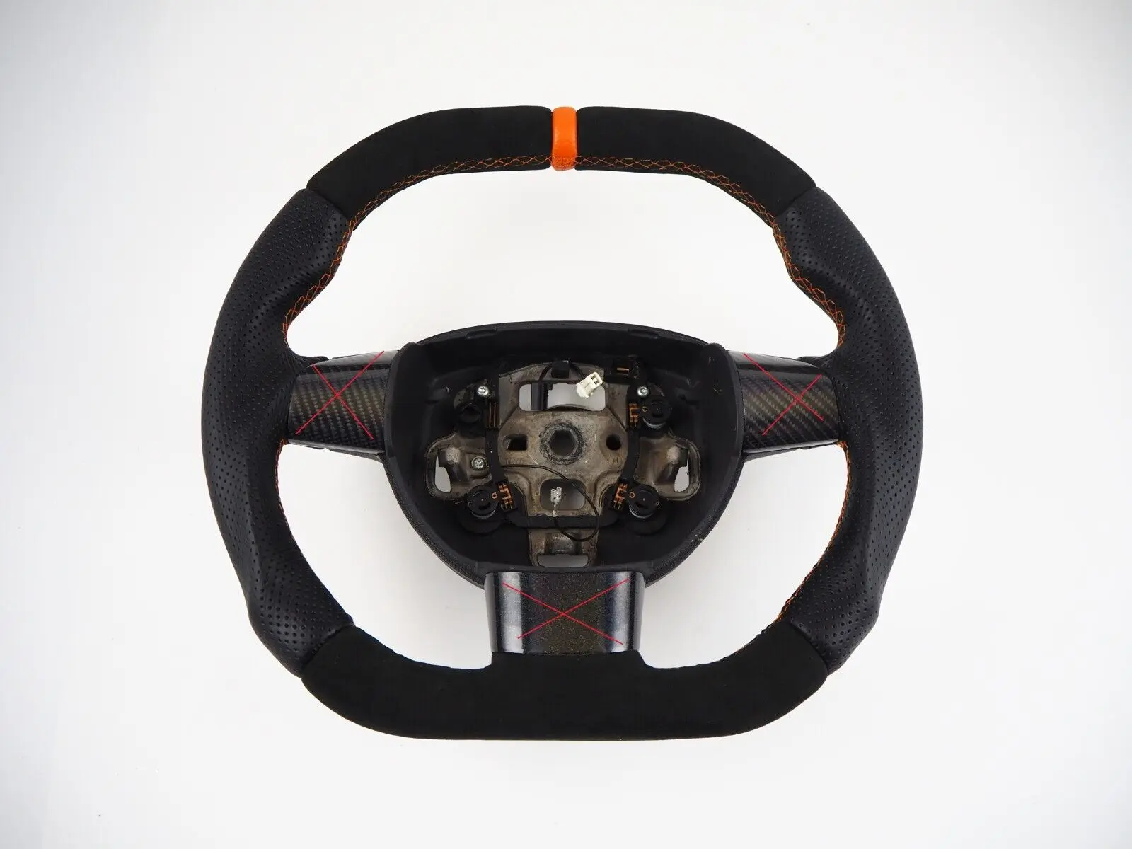 

For FORD FOCUS II mk2 normal RS ST Flat bottom flattened top Steering wheel