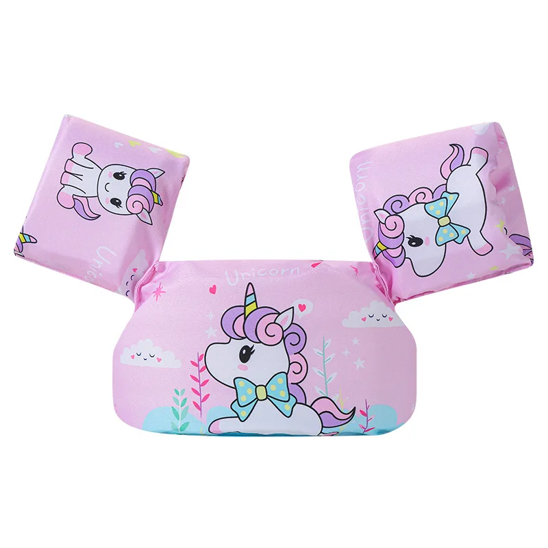 Toddler Arm Float Arm Sleeve Safety Swim Training Floating Pool Float Cartoon Baby Sleeve Swimsuit Foam Swing Ring