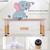 Lazychild Kindergarten Adjustable Plastic Desk Chair Set For Children's Learning Tables Chairs Baby Early Education Toy Table 2