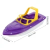 Speedboat Toy Boats for Pool Water Table Toys Sailing Playthings Plastic Race Remote Control Tub Toddler Outdoor Sand Beach Toys 6