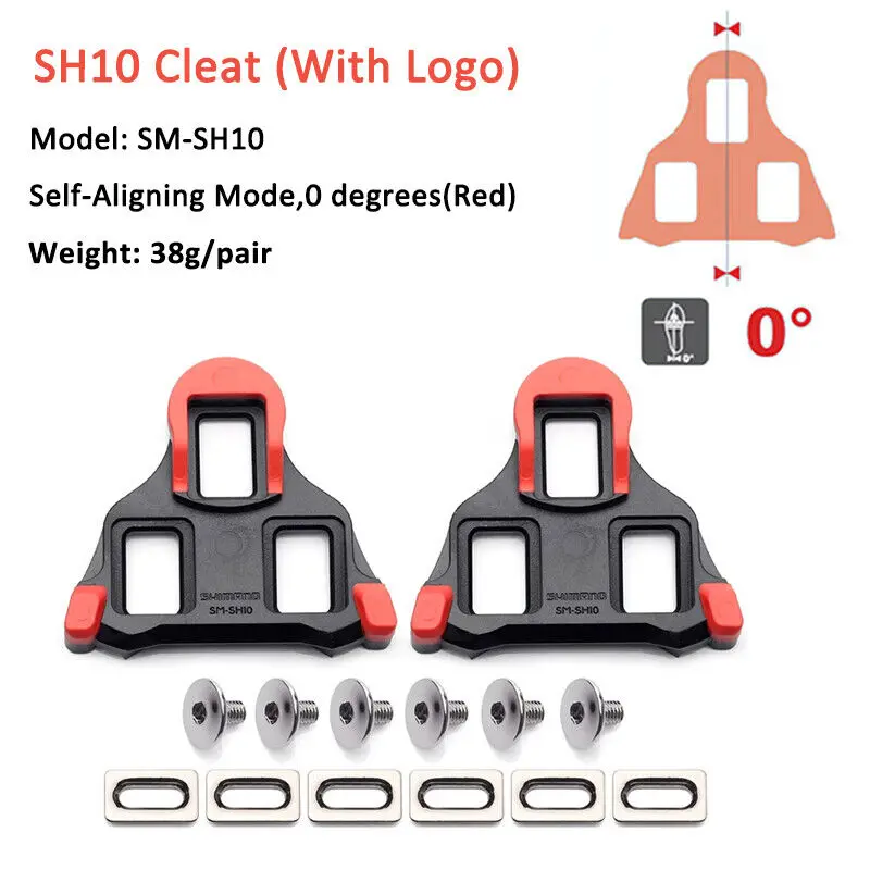 Bike Cleats Shimano SH11 SH10 SH12 Road Bike Pedal Cleat Bicycle Cleats Original Box Shoes Cleats Bike Pedal Road Speed System